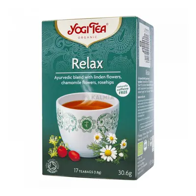 Yogi Tea Bio Relax nyugtató tea 17db