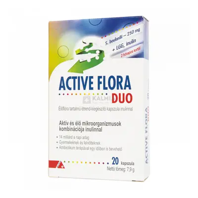 Acitve Flora Duo étrend-kiegészítő kapszula 20 db