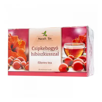 Mecsek csipkebogyó hibiszkusszal filteres tea 2 g 20 db