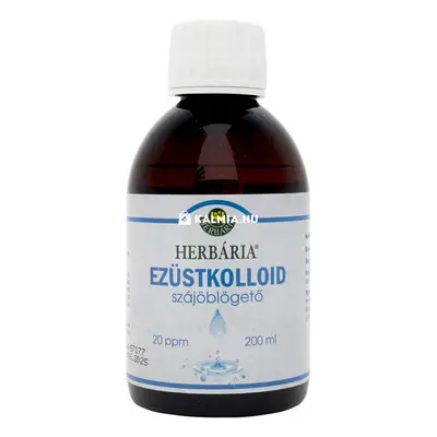 Herbária ezüst kolloid száj-torok öblögető 200 ml