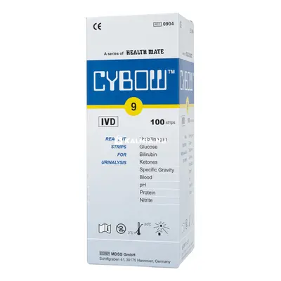 Cybow 9 tesztcsík 100 db