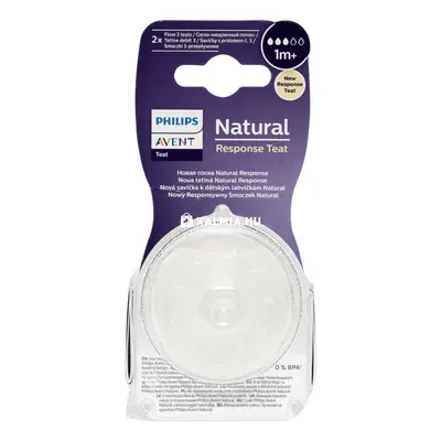 Philips Avent Natural Response cumifej 3 cseppes 1 hó+ 2 db