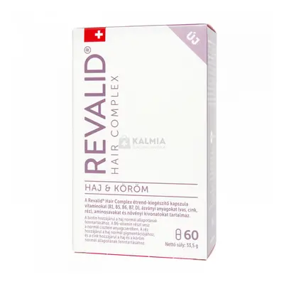 Revalid Hair Complex haj és köröm kapszula 60 db