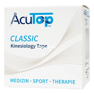 Acutop Classic kineziológiai tapasz 5 cm x 5 m soft-fehér 1 db