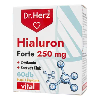 Dr. Herz Hialuron Forte 250 mg kapszula 60 db