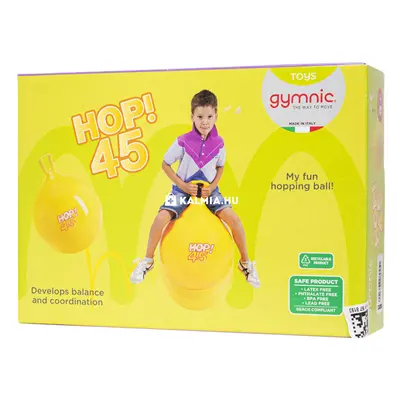 Gymnic Hop Ugrálólabda sárga 45 cm