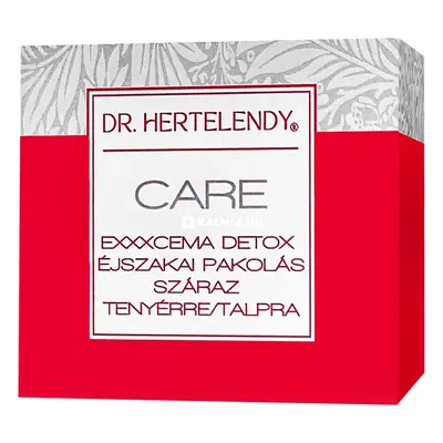 Dr. Hertelendy Care Exxxcema detox éjszakai pakolás kézre lábra 40 g