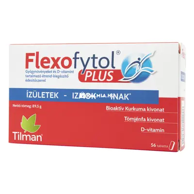 Flexofytol plusz gyógynövényeket és D-vitamint tartalmazó tabletta 56 db