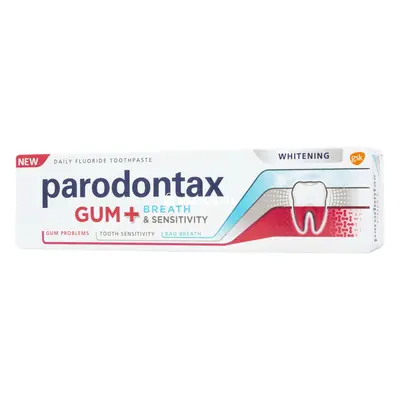 Parodontax Gum + Breath and Sensitivity Whitening fogkrém 75 ml