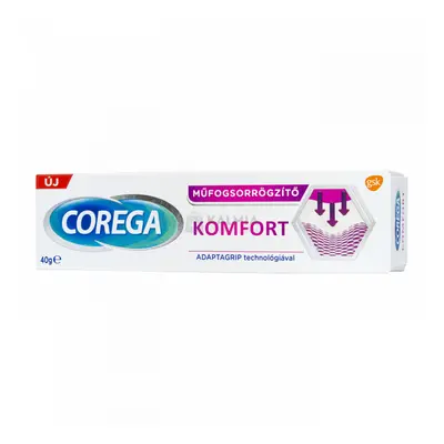 Corega Comfort műfogsorrögzítő krém 40 g