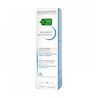 Bioderma Atoderm Intensive tápláló balzsam ekcéma kezelésére 75 ml