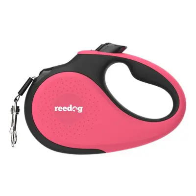 Reedog Senza Premium sautomata szalagos póráz M 25 kg / 5 m / rózsaszín