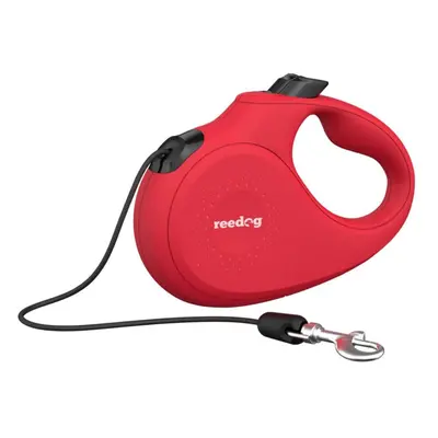 Reedog Senza Basic automata zsinóros póráz S 12 kg / 5 m zsinór / piros