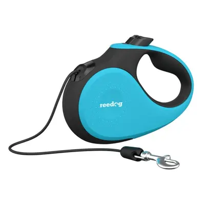 Reedog Senza Premium automata zsinóros póráz M 20 kg / 5 m zsinór / türkiz