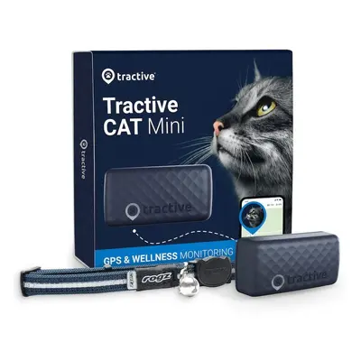 Tractive GPS CAT Mini, tmavě modrý