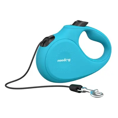 Reedog Senza Basic automata zsinóros póráz S 12 kg / 5 m zsinór / türkiz