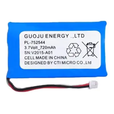 Akkumulátor E-collar Li-Po 3.7V-720 mAH