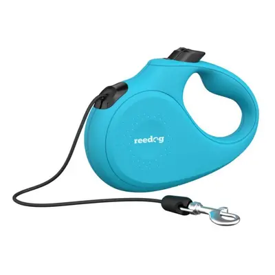 Reedog Senza Basic automata zsinóros póráz M 20 kg / 5 m zsinór / türkiz