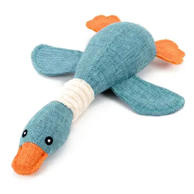 Reedog Plush Duck XXL, šustící plyšová hračka s pískátkem, 50 cm - világoskék