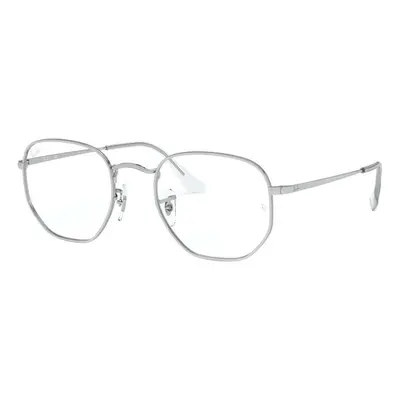 Ray-Ban Hexagonal RX6448 2501 S (48) Ezüst Unisex Dioptriás szemüvegek