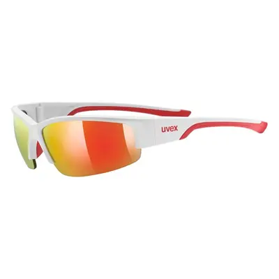 uvex sportstyle 215 Matte White / Red S3 M (69) Fehér Unisex Napszemüvegek