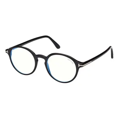 Tom Ford FT5867-B 001 ONE SIZE (49) Fekete Unisex Dioptriás szemüvegek