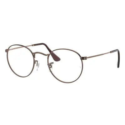 Ray-Ban Round Metal Classic RX3447V 3120 S (47) Barna Unisex Dioptriás szemüvegek