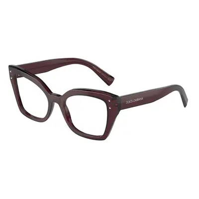 Dolce & Gabbana DG3386 3045 ONE SIZE (53) Barna Férfi Dioptriás szemüvegek