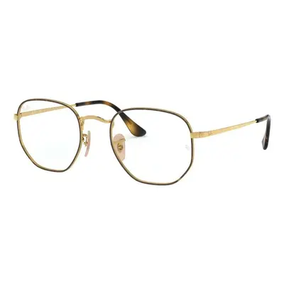 Ray-Ban Hexagonal RX6448 2945 L (54) Havana Unisex Dioptriás szemüvegek