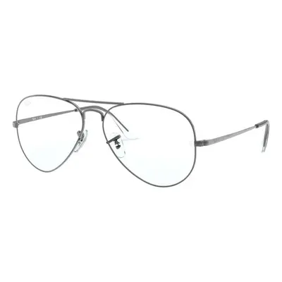 Ray-Ban Aviator RX6489 2502 M (55) Ezüst Unisex Dioptriás szemüvegek