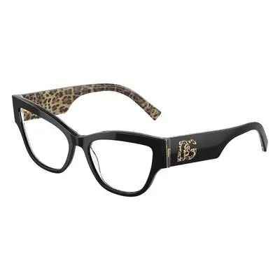 Dolce & Gabbana DG3378 3299 M (53) Fekete Férfi Dioptriás szemüvegek