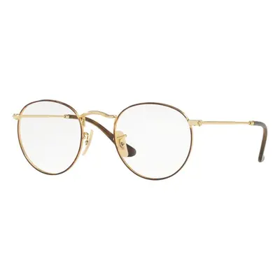 Ray-Ban Round Metal Classic RX3447V 2945 S (47) Havana Unisex Dioptriás szemüvegek