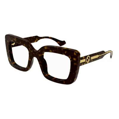 Gucci GG1554O 002 ONE SIZE (49) Havana Férfi Dioptriás szemüvegek