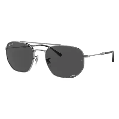 Ray-Ban RB3707 004/K8 Polarized L (57) Ezüst Unisex Napszemüvegek