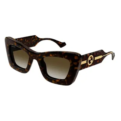 Gucci GG1552S 002 ONE SIZE (49) Havana Férfi Napszemüvegek