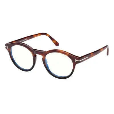 Tom Ford FT5887-B 005 ONE SIZE (49) Havana Unisex Dioptriás szemüvegek