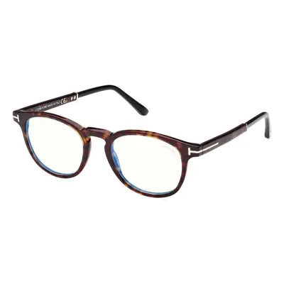 Tom Ford FT5891-B 056 ONE SIZE (49) Havana Unisex Dioptriás szemüvegek