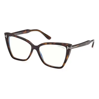 Tom Ford FT5844-B 052 ONE SIZE (55) Havana Férfi Dioptriás szemüvegek