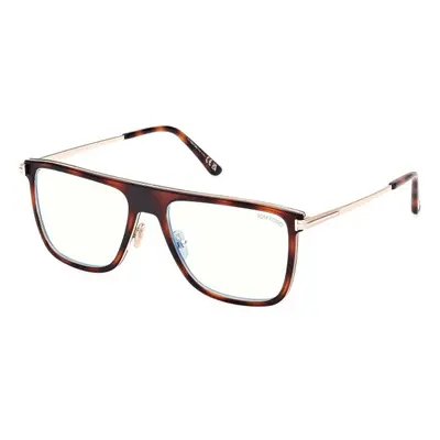 Tom Ford FT5944-B 056 ONE SIZE (55) Havana Unisex Dioptriás szemüvegek