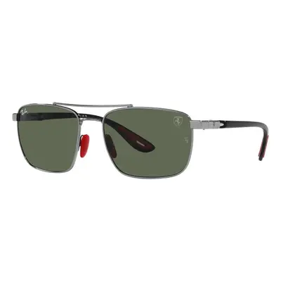 Ray-Ban RB3715M F00171 ONE SIZE (58) Ezüst Unisex Napszemüvegek