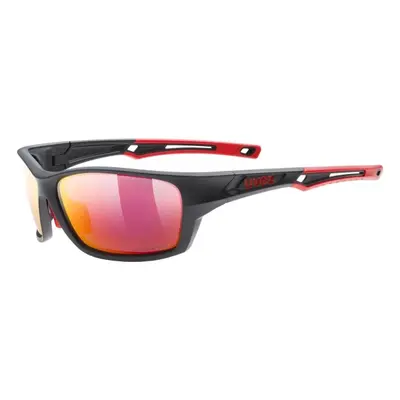 uvex sportstyle 232 P Black Mat / Red S3 Polarized ONE SIZE (62) Fekete Unisex Napszemüvegek