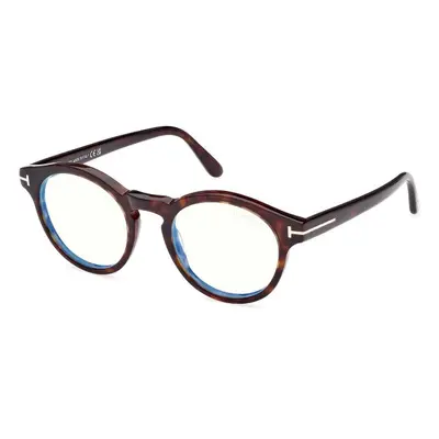 Tom Ford FT5887-B 052 ONE SIZE (49) Havana Unisex Dioptriás szemüvegek