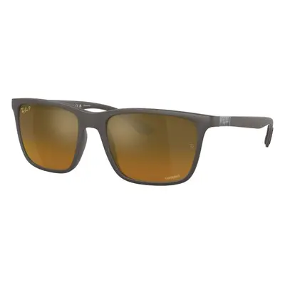 Ray-Ban Chromance Collection RB4385 6124A3 Polarized ONE SIZE (58) Barna Női Napszemüvegek