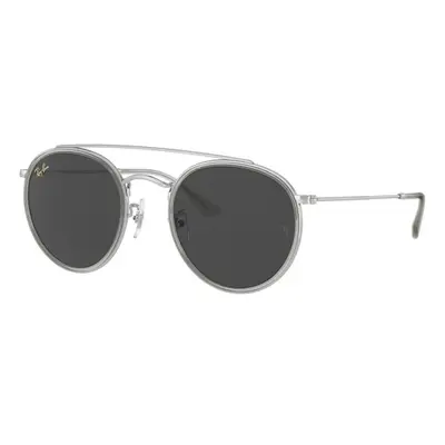 Ray-Ban Round Double Bridge RB3647N 9211B1 ONE SIZE (51) Ezüst Unisex Napszemüvegek