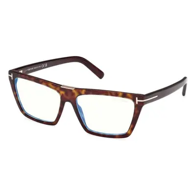 Tom Ford FT5912-B 052 ONE SIZE (57) Havana Férfi Dioptriás szemüvegek