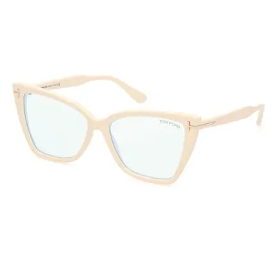 Tom Ford FT5844-B 025 ONE SIZE (55) Fehér Férfi Dioptriás szemüvegek