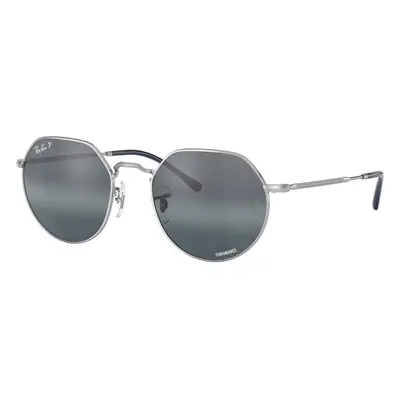 Ray-Ban Jack Chromance Collection RB3565 9242G6 Polarized M (53) Ezüst Unisex Napszemüvegek