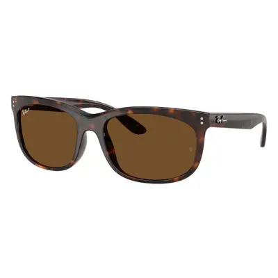 Ray-Ban RB2389 902/57 Polarized M (57) Havana Unisex Napszemüvegek