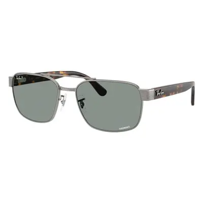 Ray-Ban RB3751CH 004/3R Polarized M (58) Ezüst Unisex Napszemüvegek