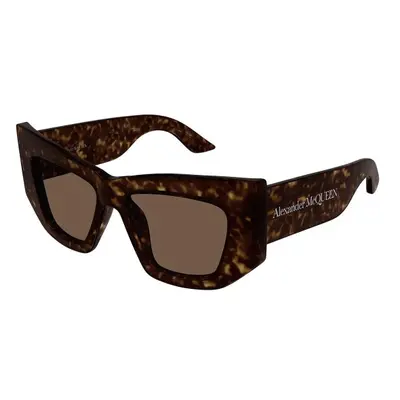 Alexander McQueen AM0448S 002 ONE SIZE (53) Havana Férfi Napszemüvegek